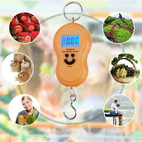 Aerbes AB-J140 Portable Digital Scale Used For Food, Fishing And Luggage