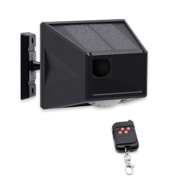 Remote Controlled Solar Alarm Lamp