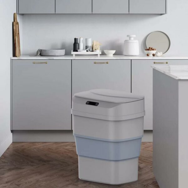 Smart Sensor induction Automatic Large Capacity Plastic Trash Bin