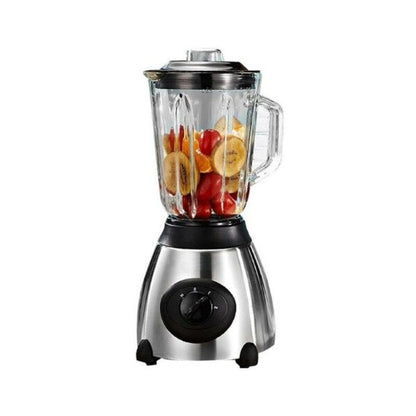 JG-166 2 IN 1 Blender Ice Crusher Stainless Steel