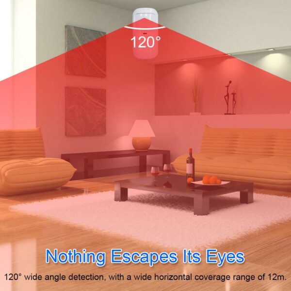 Wireless Infrared Anti-Theft Alarm Sensor