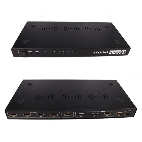 SE-L104 4k x 2K HDMI 3D Splitter 1 x 8