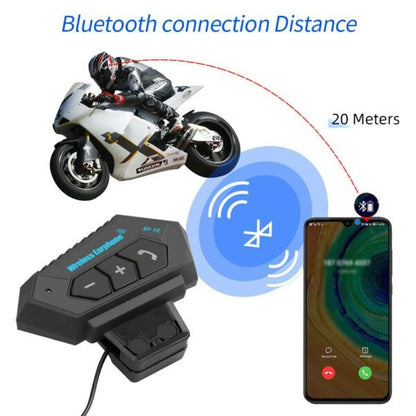 JG139 Motorcycle Bluetooth Helmet Wireless Earphones