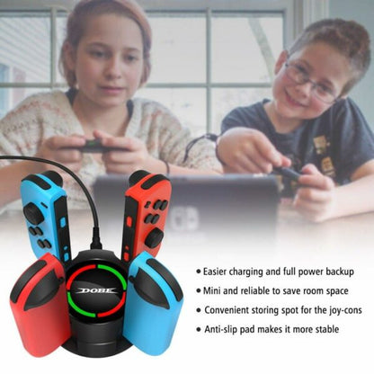 Charging Dock For Nintendo Switch Type C USB Stand Station with LED Indication