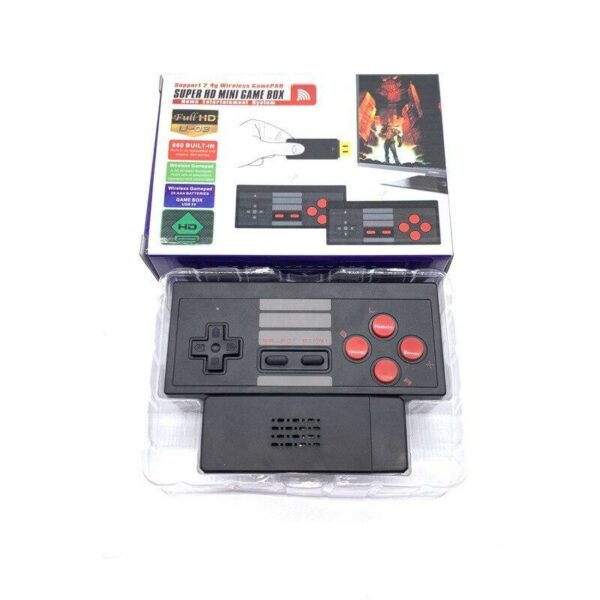 2.4G Wireless Video Game Console Dual Player Controller Built In 660