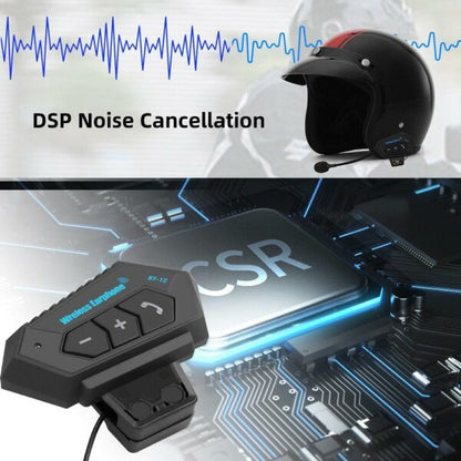 JG139 Motorcycle Bluetooth Helmet Wireless Earphones