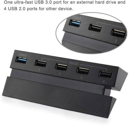 PS4 USB Hub With 5-Port High Speed