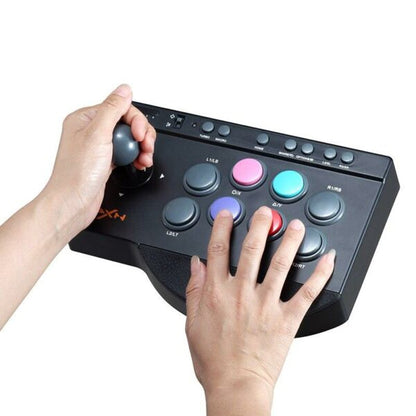 PXN-0082 Mini Fighting Arcade Joystick For PC/PS3/PS4/Xbox One/Switch