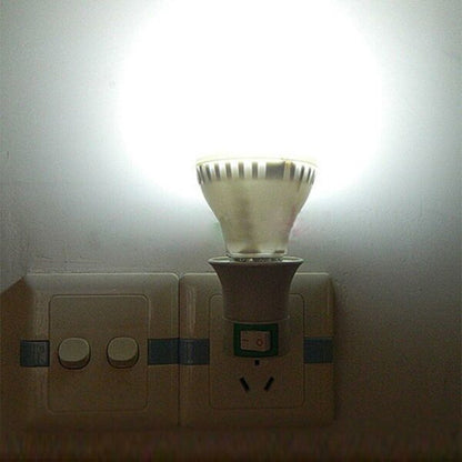 Type E-27 EU plug adapter with power on-off control switch