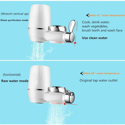 Water Faucet Filtration System , Reduces Chlorine & Bad Taste