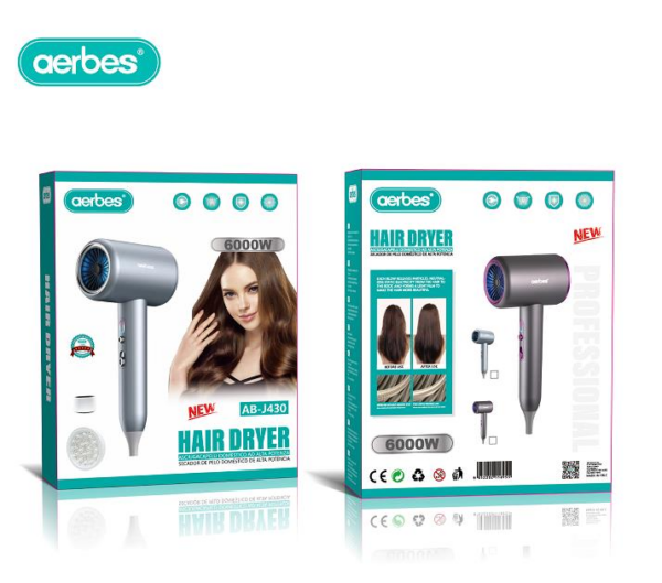Aerbes AB-J430 Hair Dryer 6000W