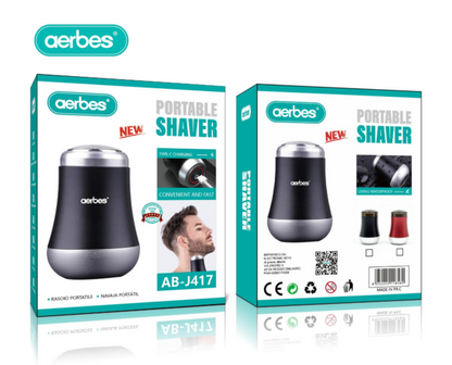 Aerbes AB-J417 Portable Rechargeable Shaver