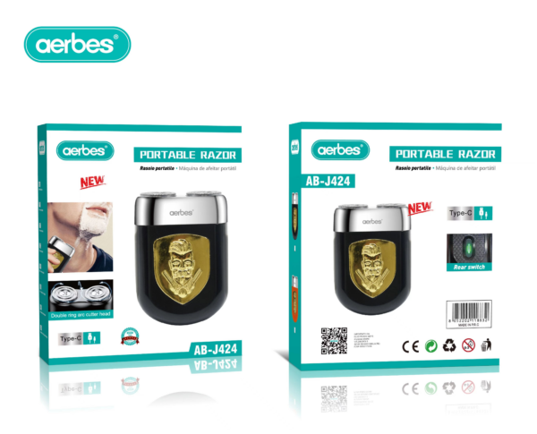 Aerbes AB-J424 Portable Shaver