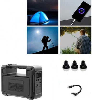 Oroku Power OP-011 Solar Powered Lighting System With Separate 6V 4W Solar Panel 80W