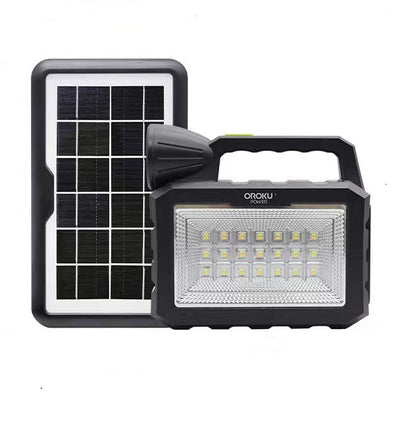 Oroku Power OP-013 Solar Powered Lighting System Separate 6V 4W Solar Panel 80W