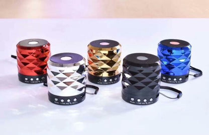 888 Portable Mini Bluetooth Speaker With USB Slot