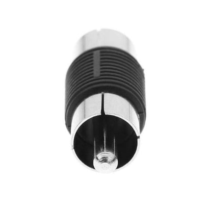 100 pcs RCA Male to Male AV Audio Video Plug Jack Extension Cable Connectors