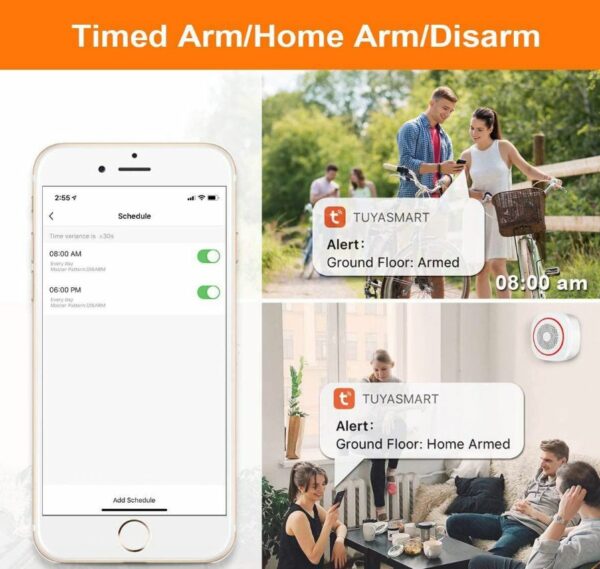Wireless Smart Home Security Alarm