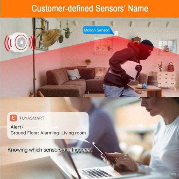 Wireless Smart Home Security Alarm