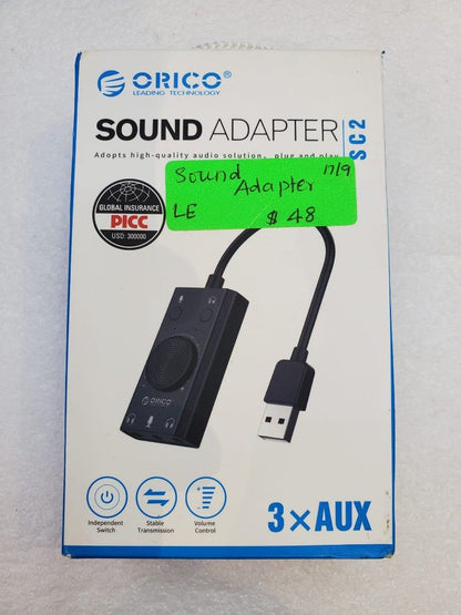 Sound Adapter 3 x Aux