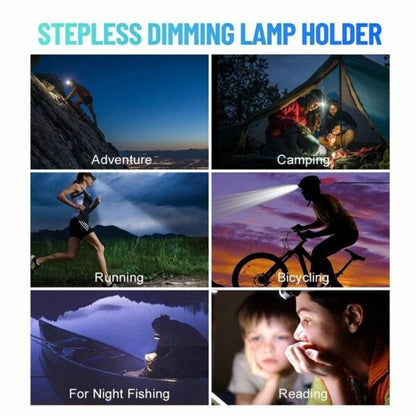 Aerbes AB-Z1195 Rechargeable 4 Sided 9 LED Headlamp