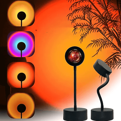 USB LED Projector Atmosphere RGB Lamp With Filters