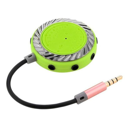 3.5mm 8 In 1 Couples Audio line Earbud Headphone Earphone Splitter