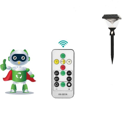 Aerbes AB-TY140 Solar Powered Garden Light RGB + White & Warm White With Remote Control