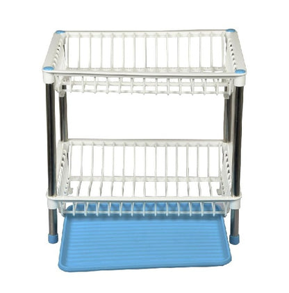 XF0880 Two Tier Multi-functional Dish Rack