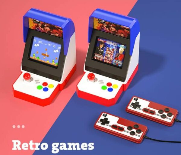 Retro Mini FC Gaming Arcade Console Machine Built-in 360 Games