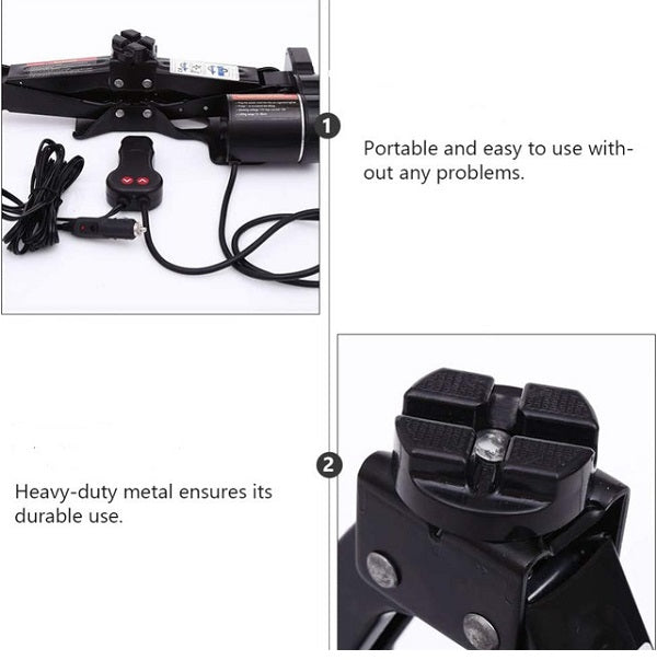 JG000312 Electric Fast Car Jack 12V Lighter Power Supply 100W