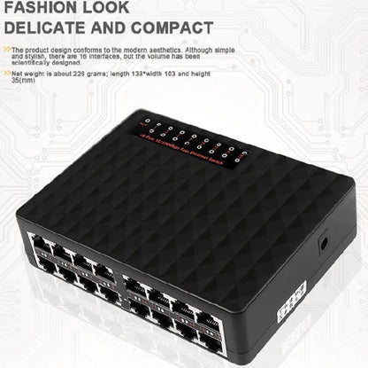 Soho Mini 16 Port Ethernet Switch
