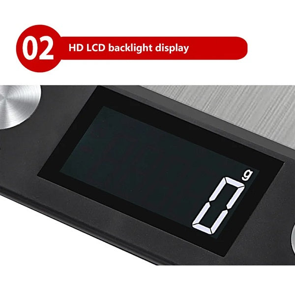 AB-J171 LCD Backlight Display Kitchen Scale 10Kg/1g