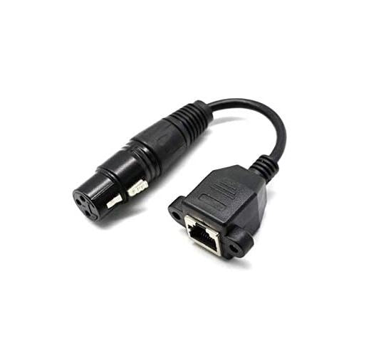SE-L45 XLR 3 Pin Female To RJ45 Cable Adapter 0.3M