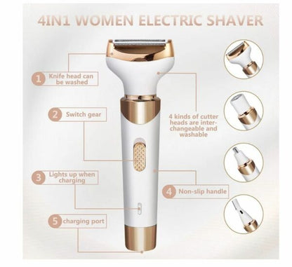 183685 Rechargeable 4 in 1 Grooming Kit
