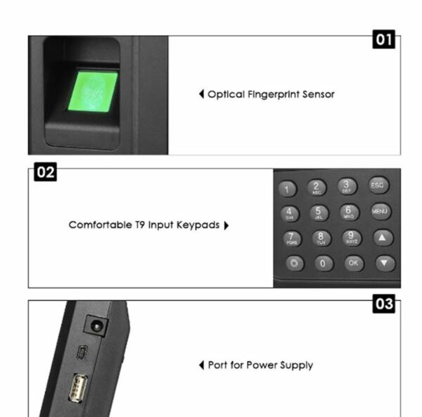 XF0348 Standalone Fingerprint Time Clock