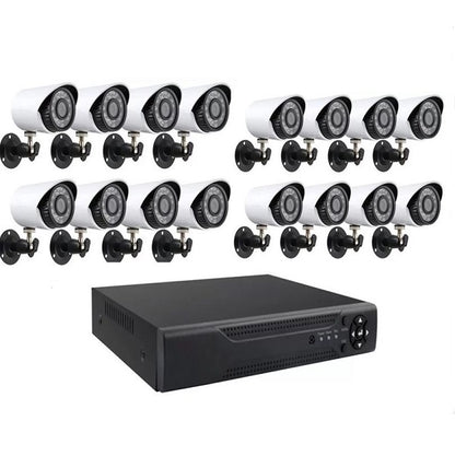 Aerbes AB-JK13 AHD DVR 16 Channel Wired Surveillance Kit 4K Camera