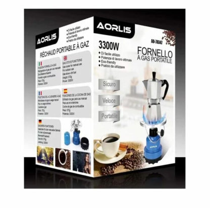 Aorlis AO-78347 Mini Portable Gas Burner Stove