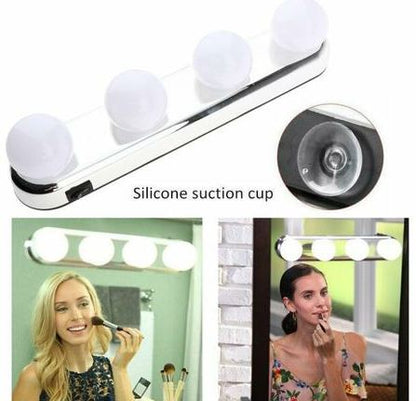 FA-ZK-04 4 Bulb Studio Makeup Mirror Glow LED Light