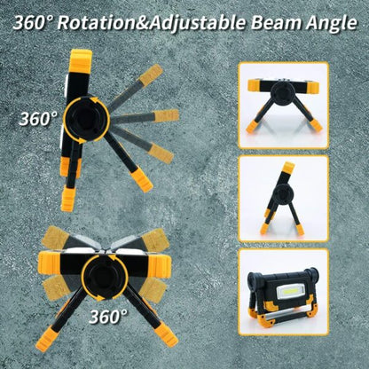 Aerbes AB-Z994 Adjustable Foldable Double Outdoor Floodlight