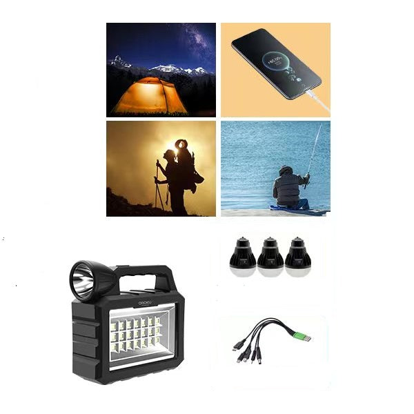 Oroku Power OP-013 Solar Powered Lighting System Separate 6V 4W Solar Panel 80W