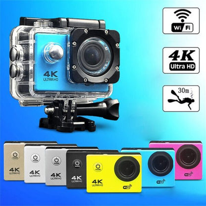 Wolulu AS-51221 Waterproof 4K Ultra Wifi Sports Camera