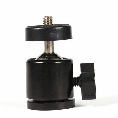 1/4″ Screw Swivel Ball Head Tripod Mount 360° Rotation