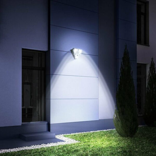 Solar Motion Sensor 3 Sides Glowing  Wall Lamp 68COB