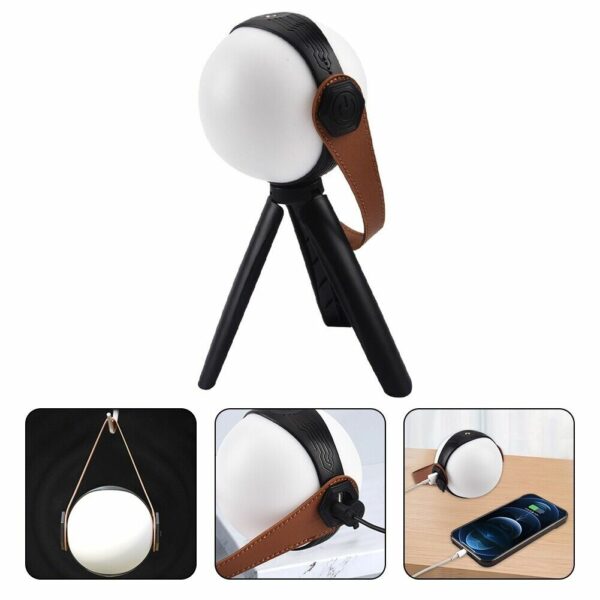 FA-007 Rechargeable Outdoor Atmosphere Fairy Ball Camping Light With Stand