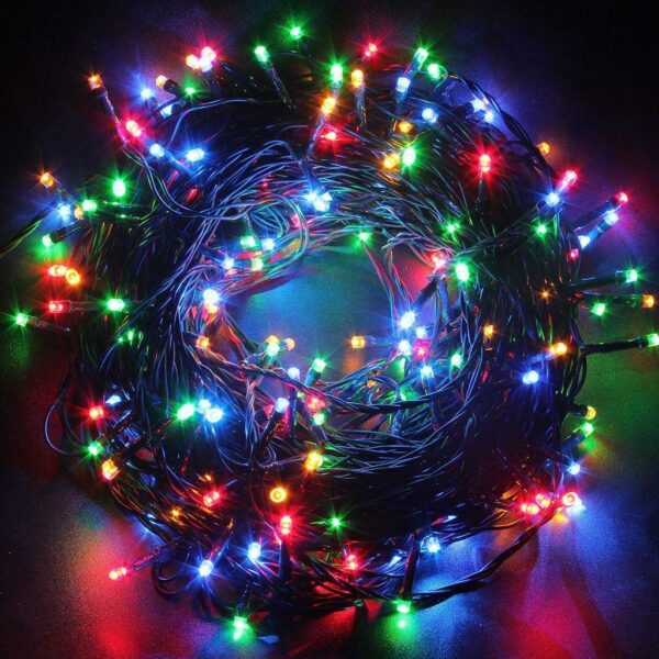 LED Inter-Connecting Black Cable Fairy Light RGB 10M