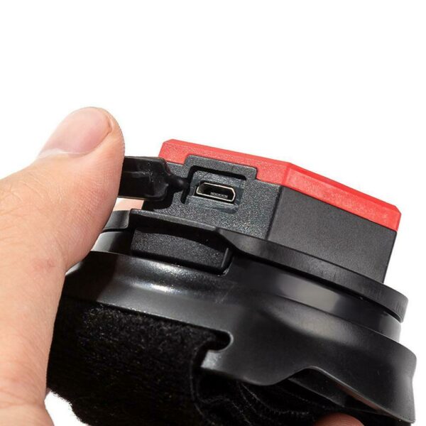 Aerbes AB-ZX14 Bicycle Rearview Mirror Warning Light With Mirror