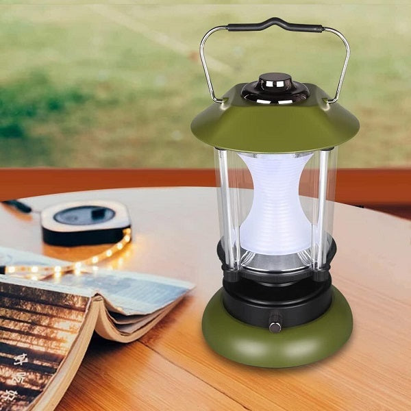 FA-6603 Portable Retro LED Rotary Switch Camping Lantern