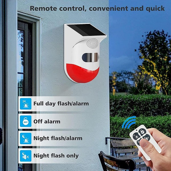 CT80 PIR Solar Alarm With Motion Sensor