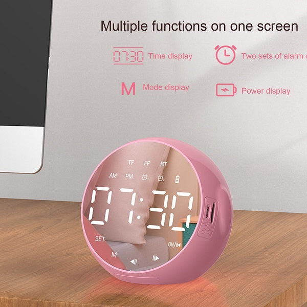 T2 Bluetooth Speaker With Alarm Clock
